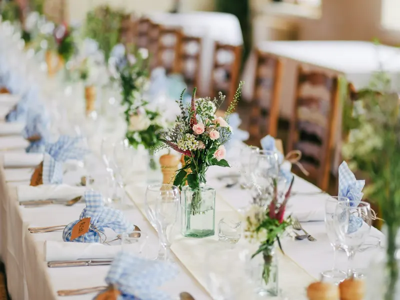 Event planner at work