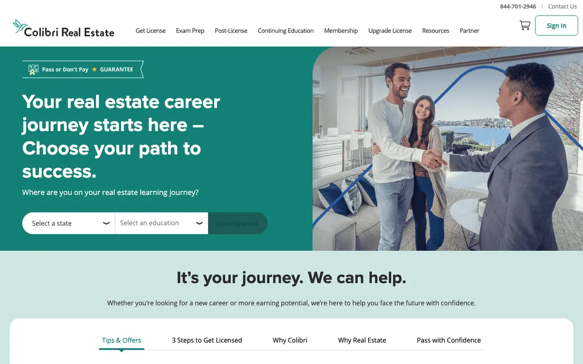 Colibri Real Estate (ex-Real Estate Express) official site — program page
