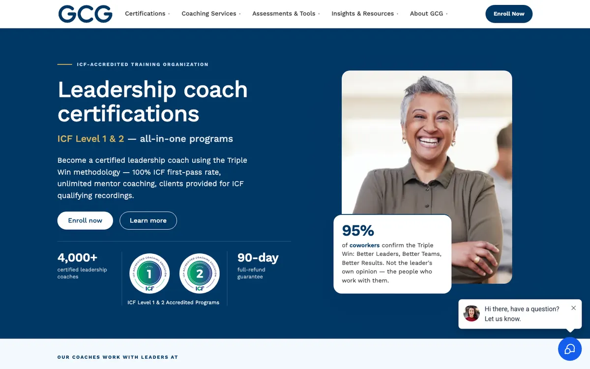 Global Coach Group official site — program page