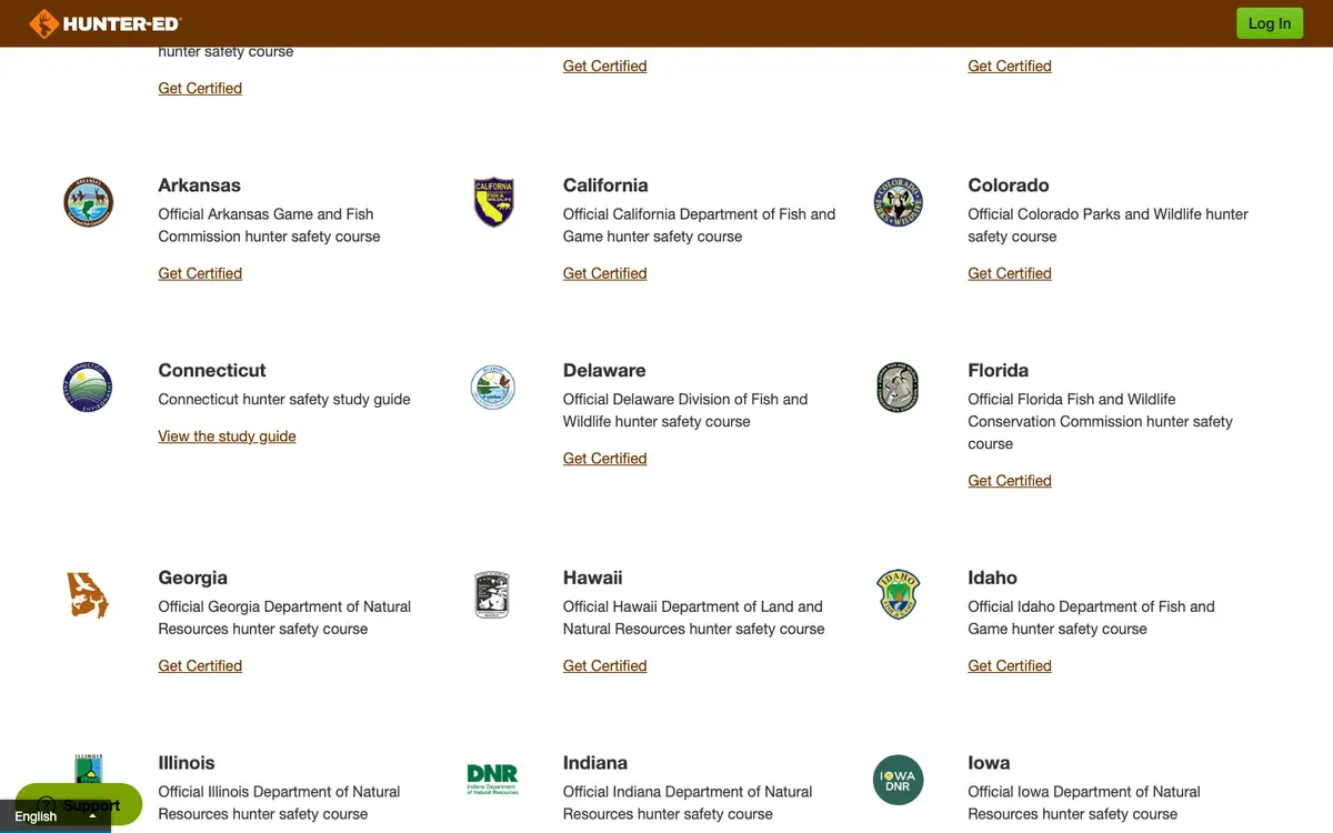 Kalkomey (hunter-ed.com, boat-ed.com) official site — homepage (scrolled)