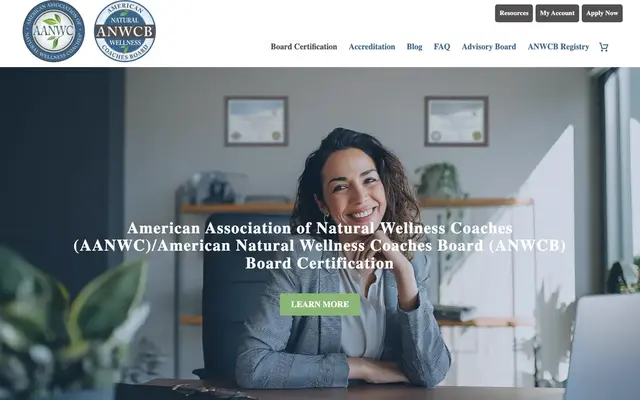 AANWC (American Association of Natural Wellness Coaches) official website