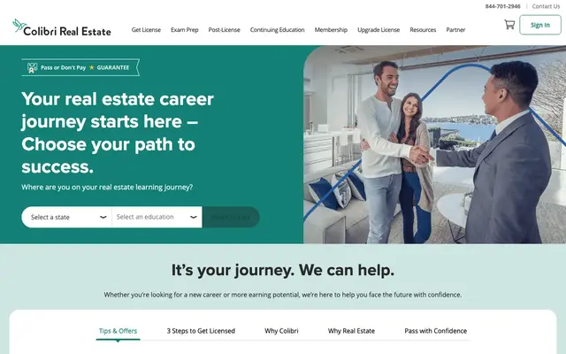 Colibri Real Estate (ex-Real Estate Express) official website