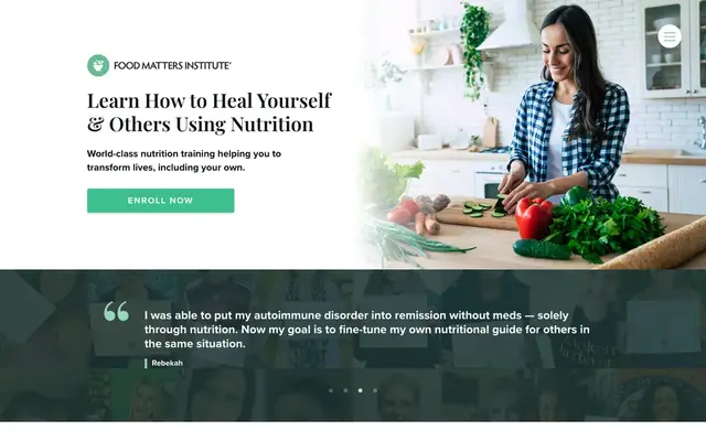Food Matters Institute official website