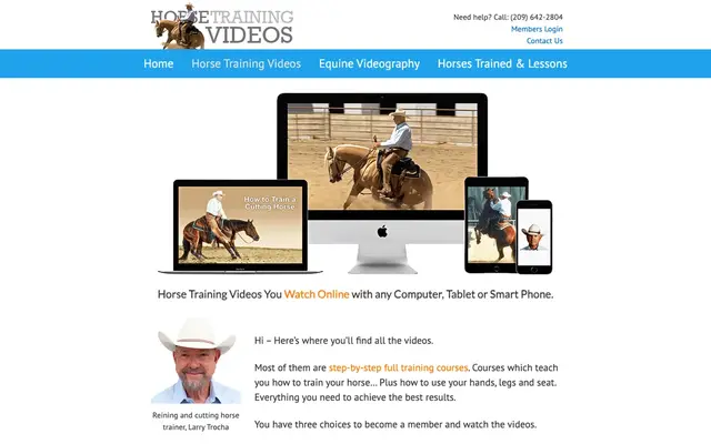 HorseTrainingVideos.com official website