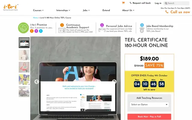 i-to-i TEFL official website