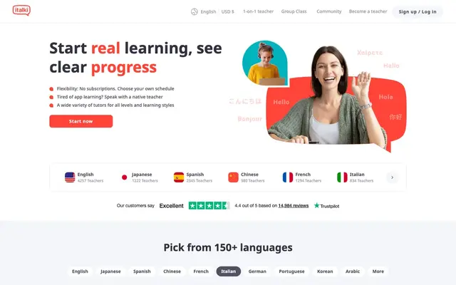 italki official website