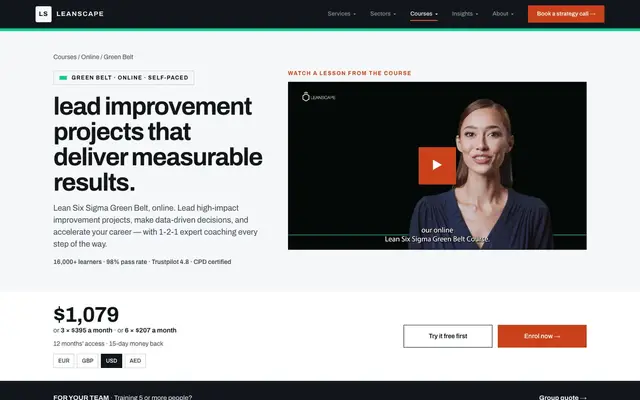 Leanscape official website