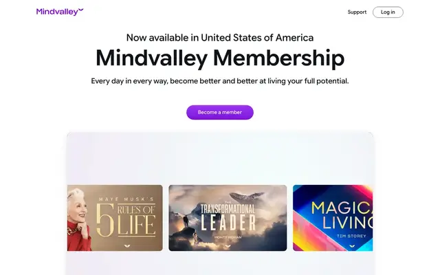 Mindvalley official website