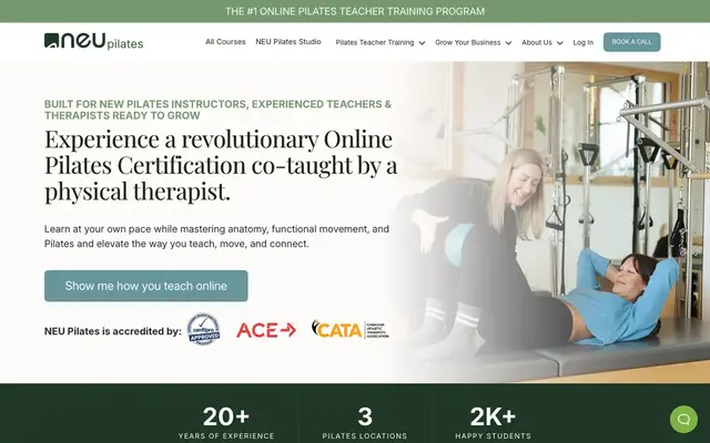 NEU Pilates official website