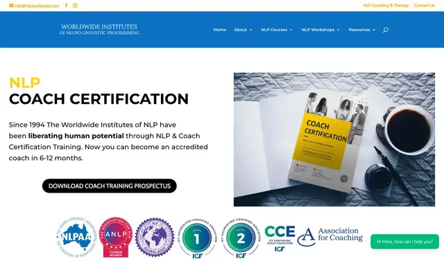 NLP Worldwide official website