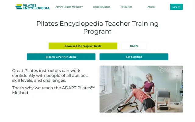 Pilates Encyclopedia official website