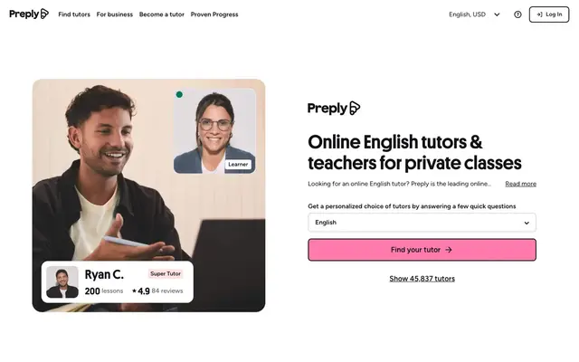Preply official website