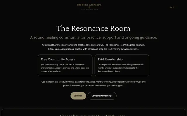 The Mind Orchestra official website