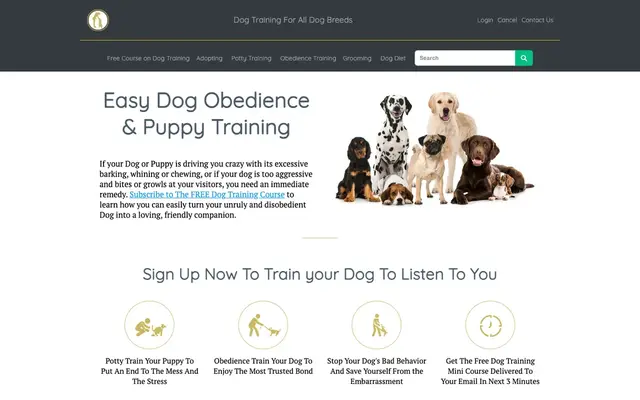 TrainPetDog.com official website