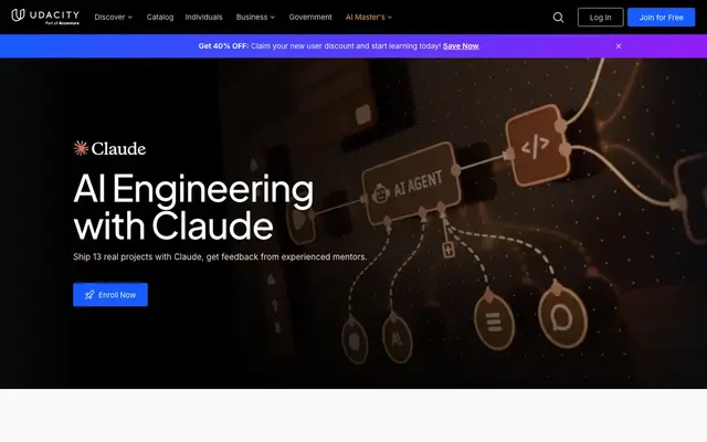 Udacity (Accenture) official website