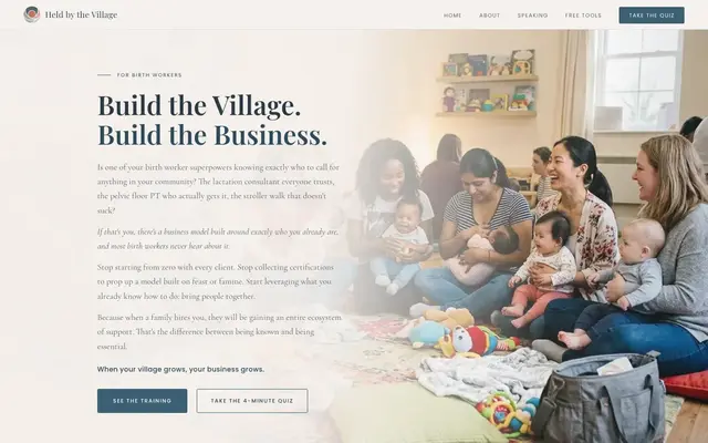 Village Tenders (Held by the Village) official website